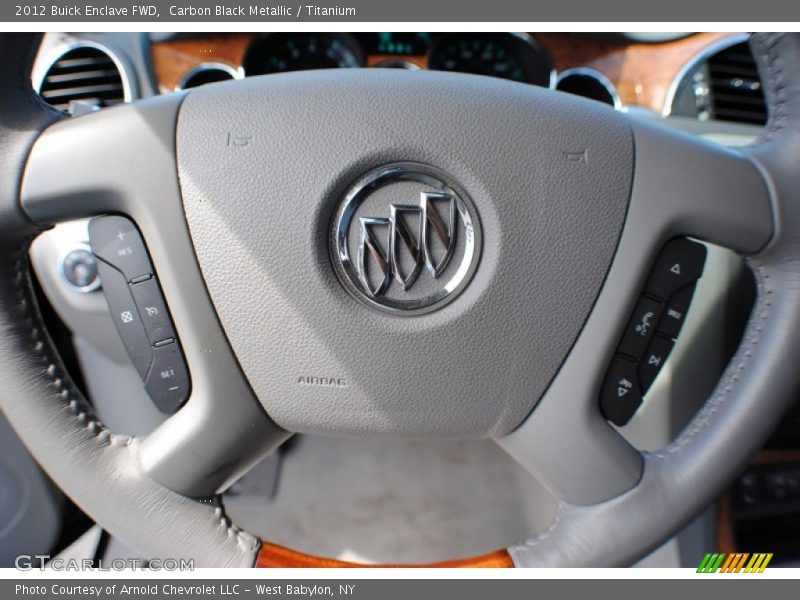 Carbon Black Metallic / Titanium 2012 Buick Enclave FWD