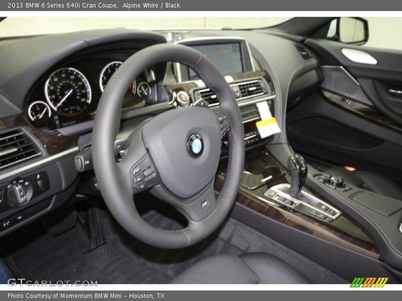 Dashboard of 2013 6 Series 640i Gran Coupe