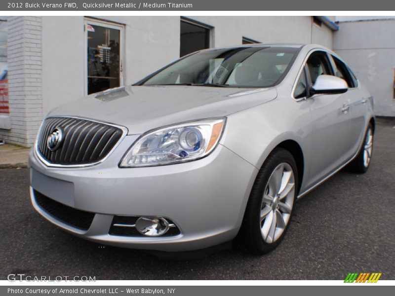 Quicksilver Metallic / Medium Titanium 2012 Buick Verano FWD