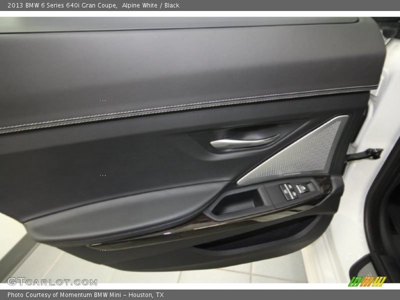 Alpine White / Black 2013 BMW 6 Series 640i Gran Coupe