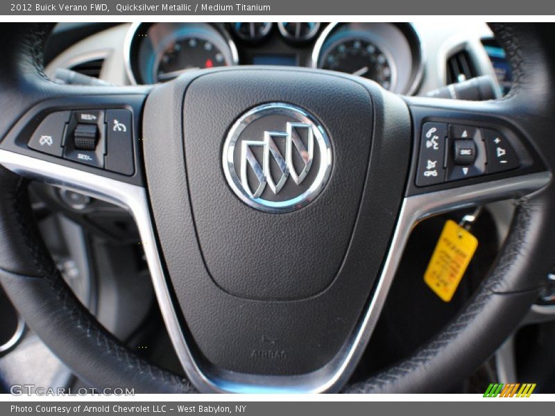 Quicksilver Metallic / Medium Titanium 2012 Buick Verano FWD