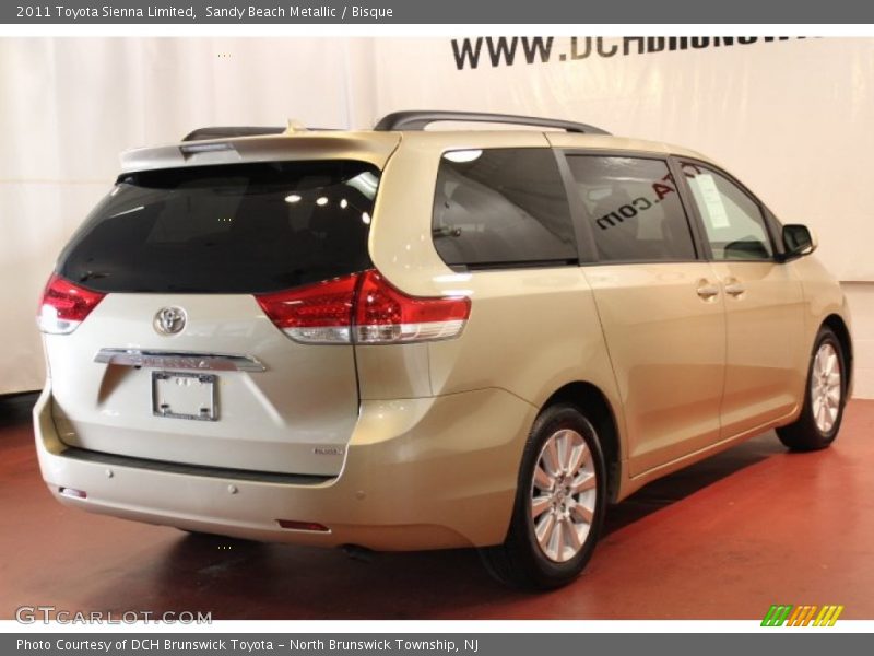 Sandy Beach Metallic / Bisque 2011 Toyota Sienna Limited