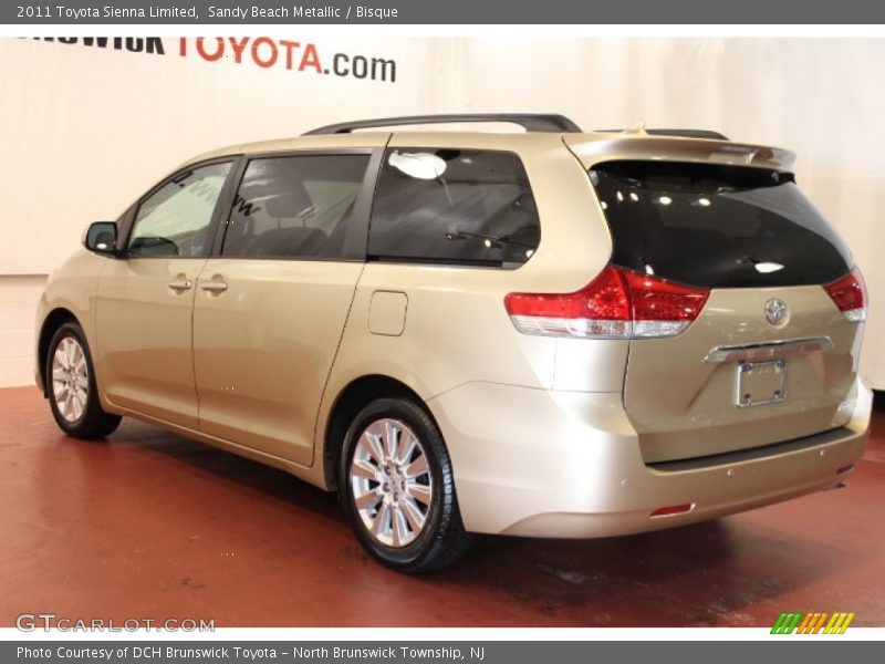 Sandy Beach Metallic / Bisque 2011 Toyota Sienna Limited