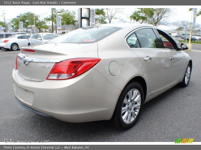 Gold Mist Metallic / Cashmere 2012 Buick Regal