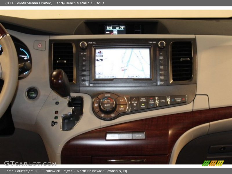 Sandy Beach Metallic / Bisque 2011 Toyota Sienna Limited