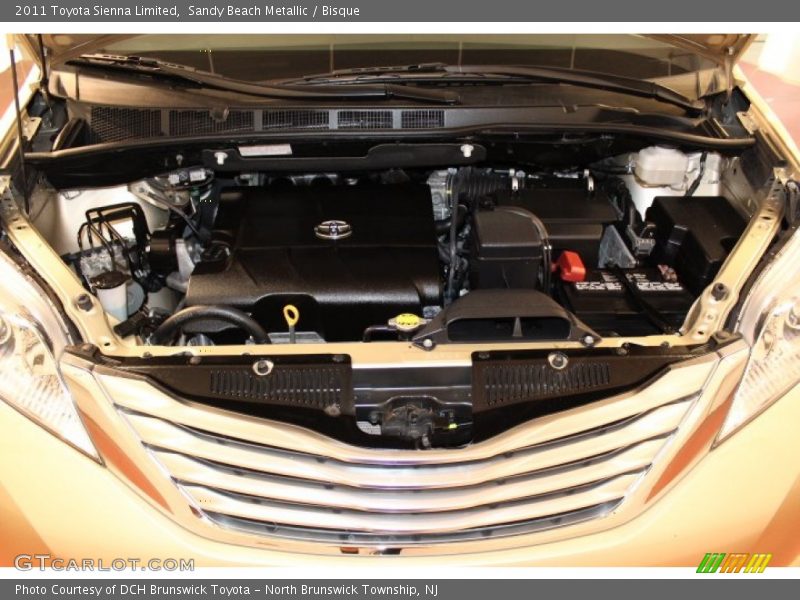 Sandy Beach Metallic / Bisque 2011 Toyota Sienna Limited