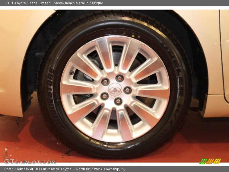 Sandy Beach Metallic / Bisque 2011 Toyota Sienna Limited