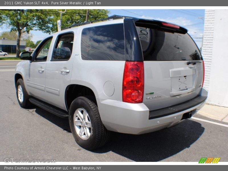 Pure Silver Metallic / Light Tan 2011 GMC Yukon SLT 4x4