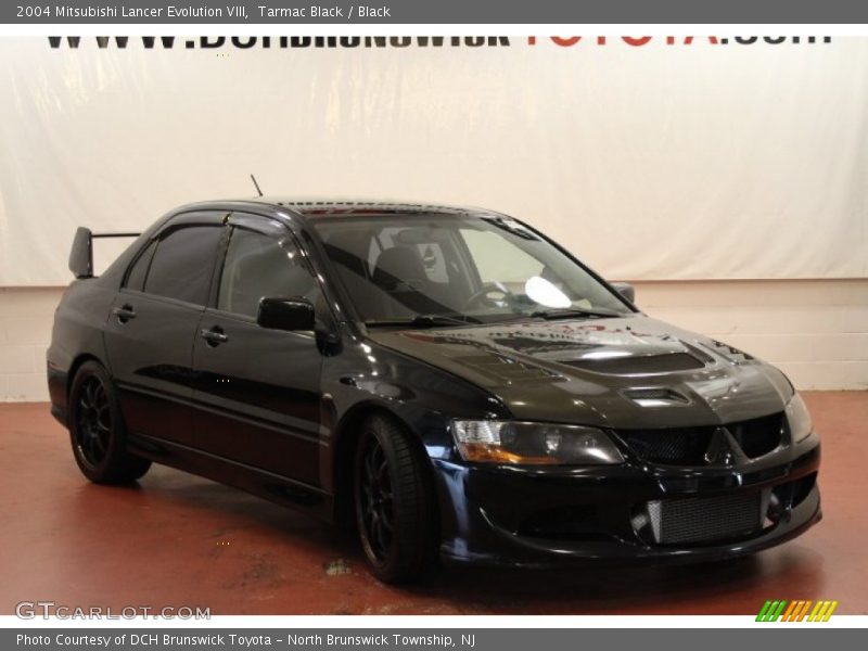 Tarmac Black / Black 2004 Mitsubishi Lancer Evolution VIII