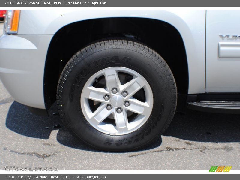 Pure Silver Metallic / Light Tan 2011 GMC Yukon SLT 4x4