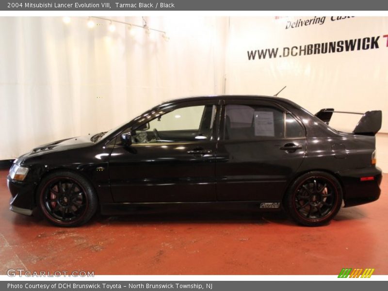 Tarmac Black / Black 2004 Mitsubishi Lancer Evolution VIII