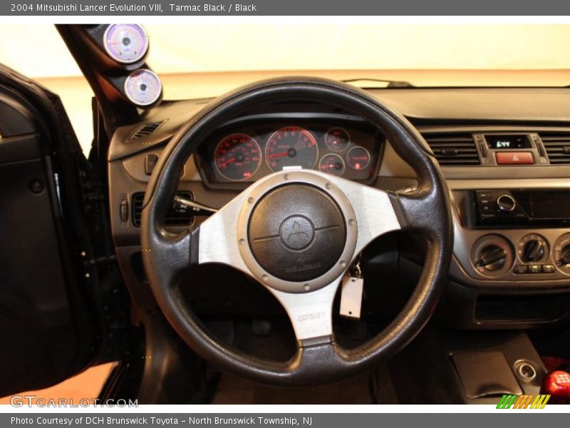 Tarmac Black / Black 2004 Mitsubishi Lancer Evolution VIII