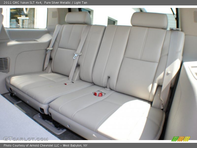 Pure Silver Metallic / Light Tan 2011 GMC Yukon SLT 4x4