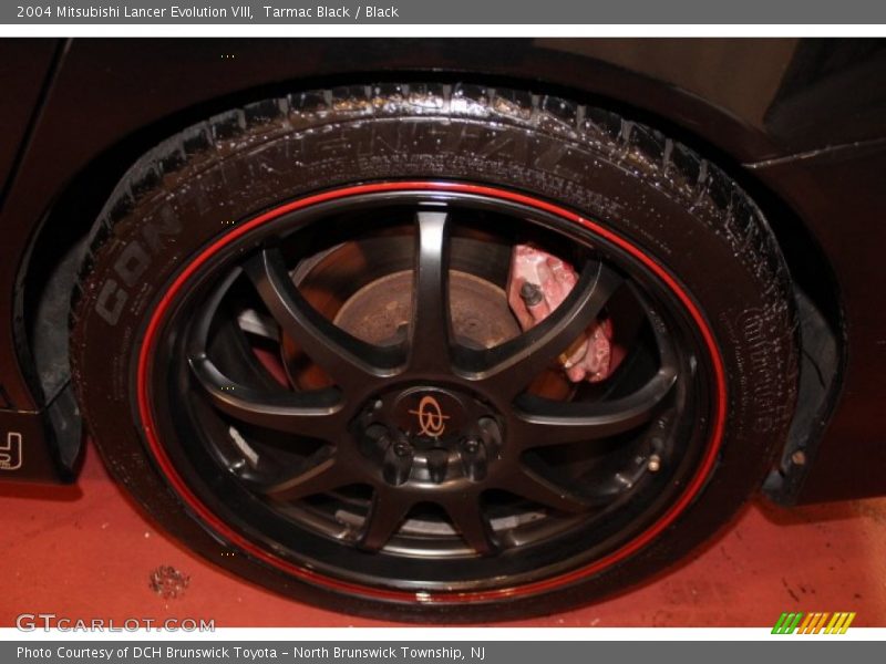Tarmac Black / Black 2004 Mitsubishi Lancer Evolution VIII