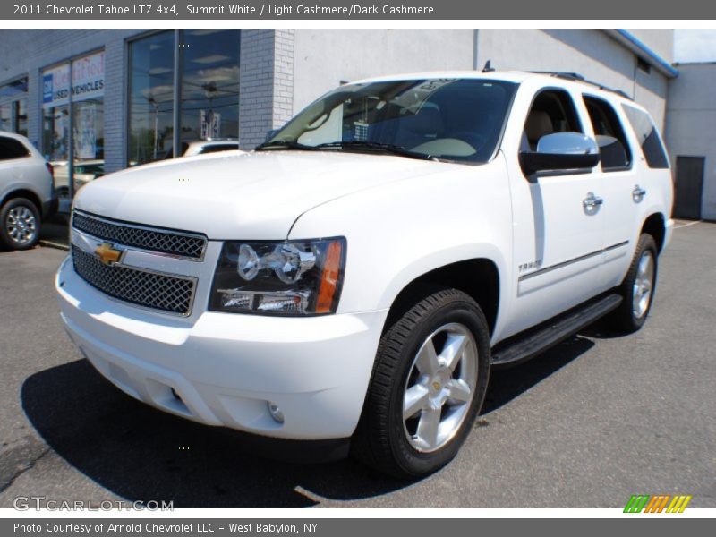 Summit White / Light Cashmere/Dark Cashmere 2011 Chevrolet Tahoe LTZ 4x4