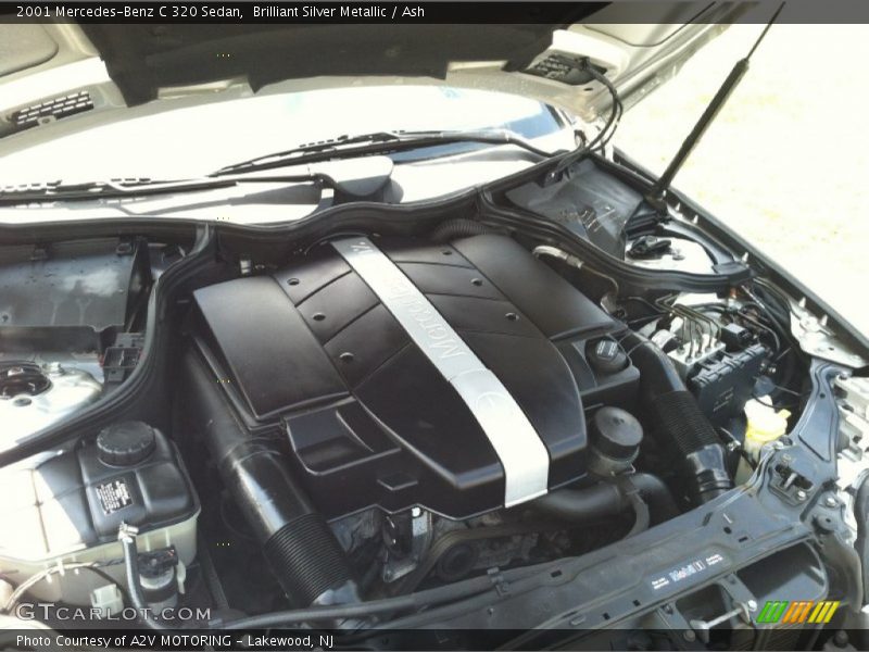 Brilliant Silver Metallic / Ash 2001 Mercedes-Benz C 320 Sedan