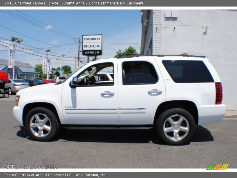 Summit White / Light Cashmere/Dark Cashmere 2011 Chevrolet Tahoe LTZ 4x4