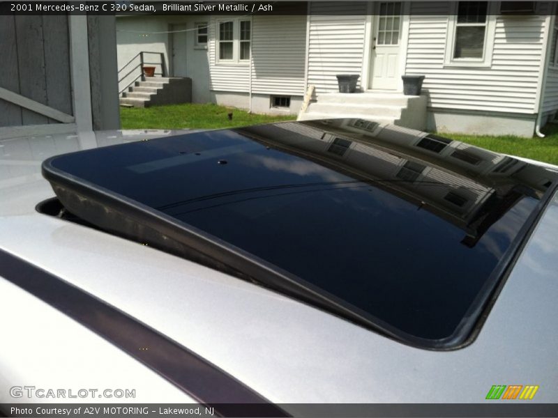 Brilliant Silver Metallic / Ash 2001 Mercedes-Benz C 320 Sedan