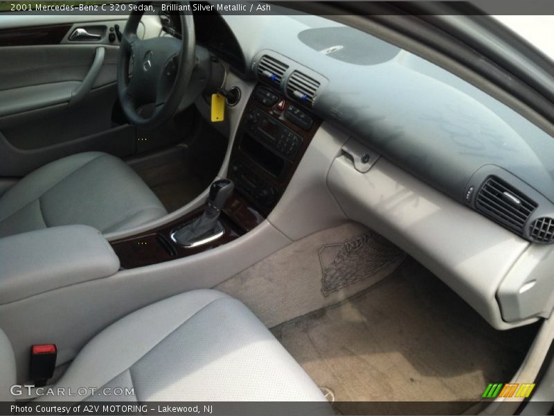 Brilliant Silver Metallic / Ash 2001 Mercedes-Benz C 320 Sedan