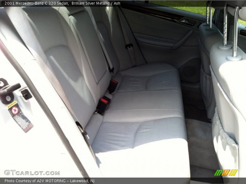 Brilliant Silver Metallic / Ash 2001 Mercedes-Benz C 320 Sedan