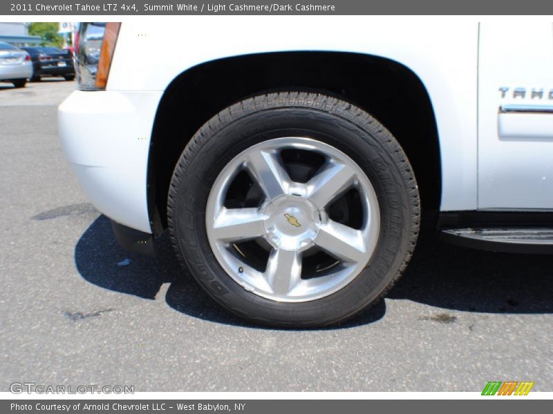 Summit White / Light Cashmere/Dark Cashmere 2011 Chevrolet Tahoe LTZ 4x4