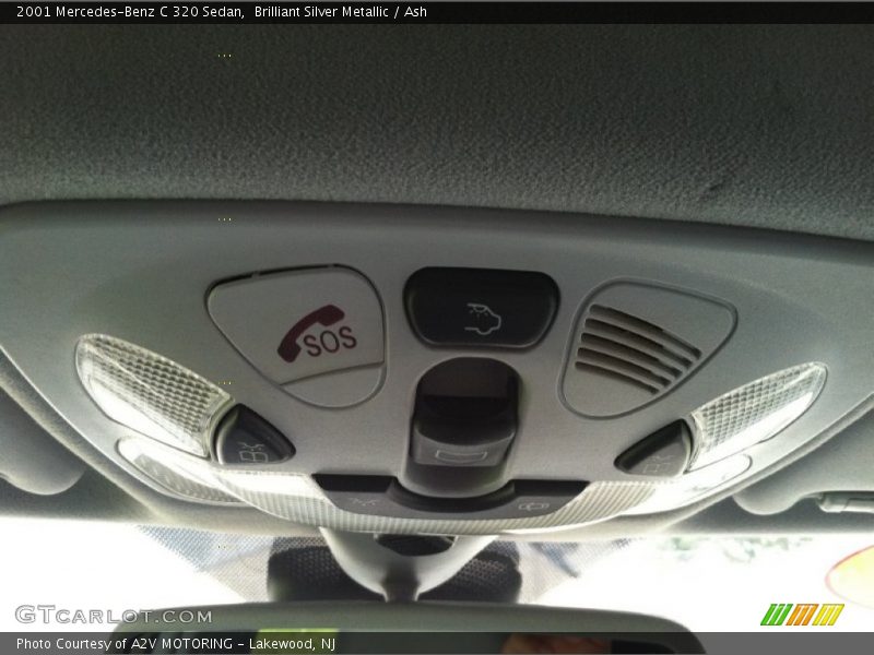 Brilliant Silver Metallic / Ash 2001 Mercedes-Benz C 320 Sedan