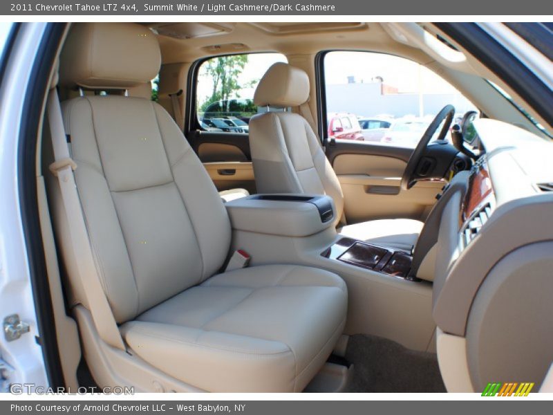 Summit White / Light Cashmere/Dark Cashmere 2011 Chevrolet Tahoe LTZ 4x4