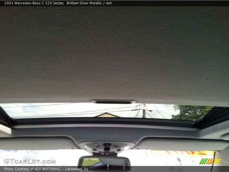 Brilliant Silver Metallic / Ash 2001 Mercedes-Benz C 320 Sedan