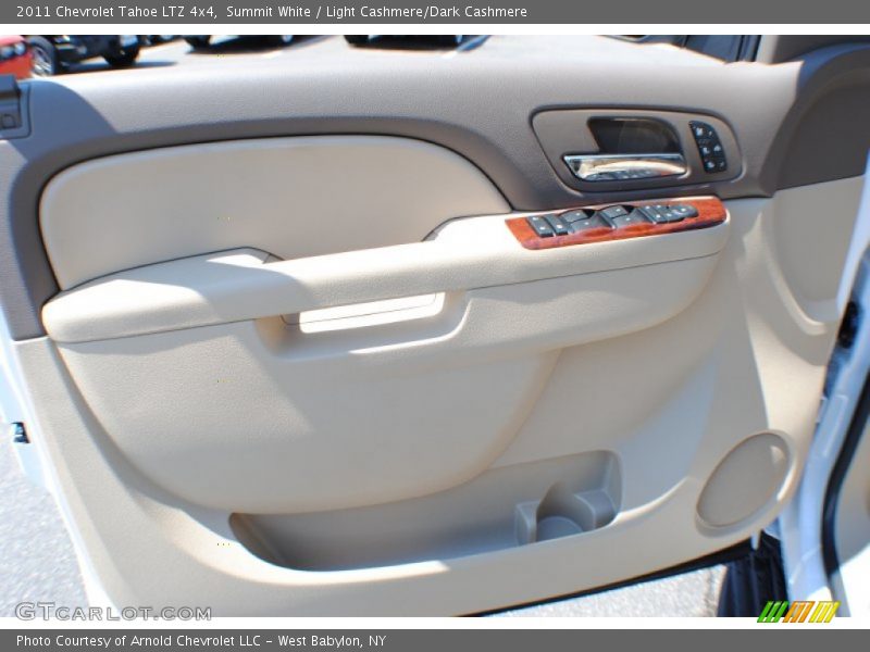 Summit White / Light Cashmere/Dark Cashmere 2011 Chevrolet Tahoe LTZ 4x4