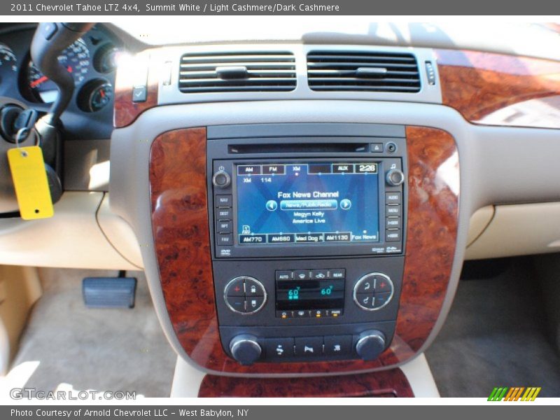Summit White / Light Cashmere/Dark Cashmere 2011 Chevrolet Tahoe LTZ 4x4