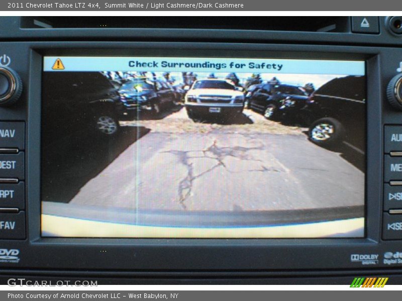 Summit White / Light Cashmere/Dark Cashmere 2011 Chevrolet Tahoe LTZ 4x4