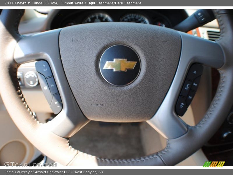 Summit White / Light Cashmere/Dark Cashmere 2011 Chevrolet Tahoe LTZ 4x4