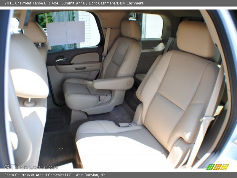 Summit White / Light Cashmere/Dark Cashmere 2011 Chevrolet Tahoe LTZ 4x4