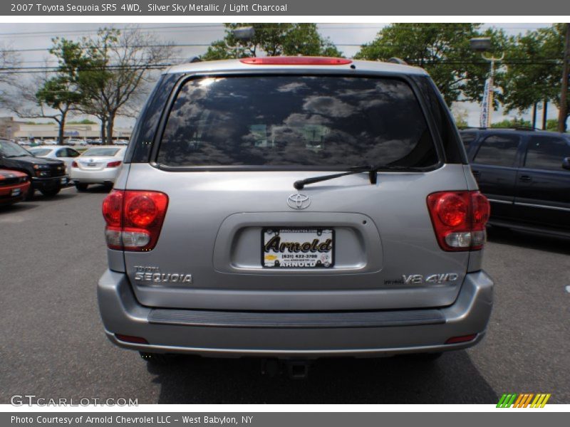 Silver Sky Metallic / Light Charcoal 2007 Toyota Sequoia SR5 4WD