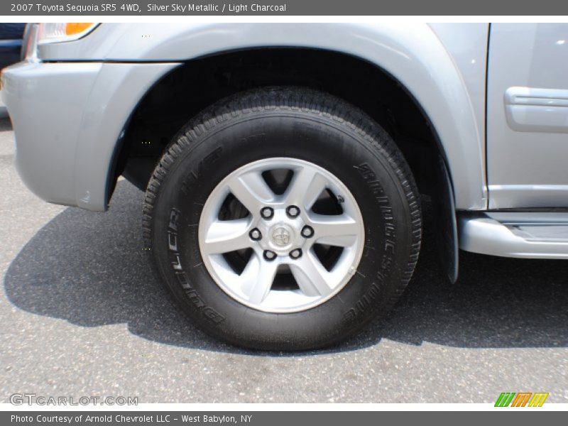 Silver Sky Metallic / Light Charcoal 2007 Toyota Sequoia SR5 4WD