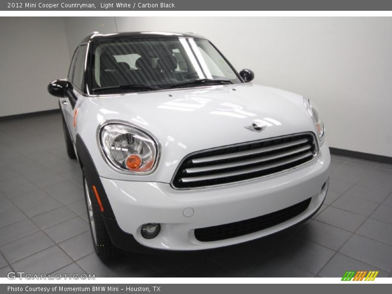 Light White / Carbon Black 2012 Mini Cooper Countryman