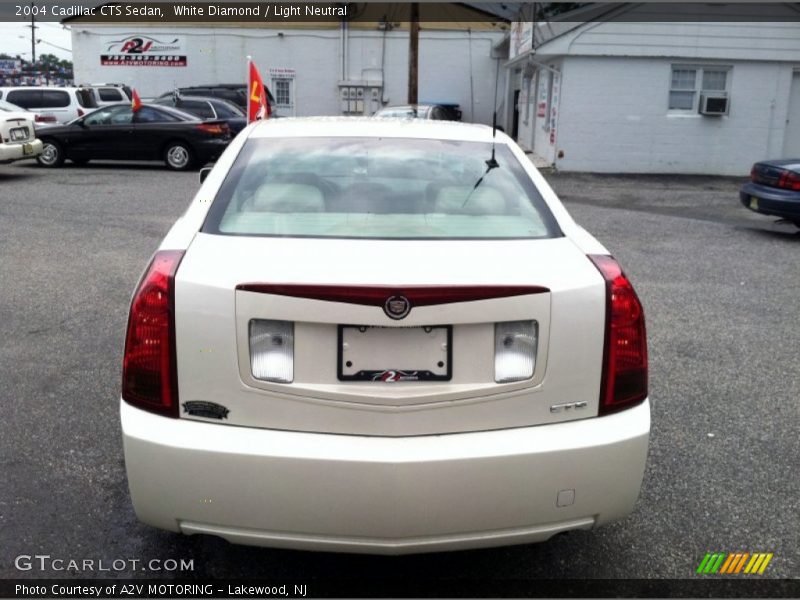 White Diamond / Light Neutral 2004 Cadillac CTS Sedan