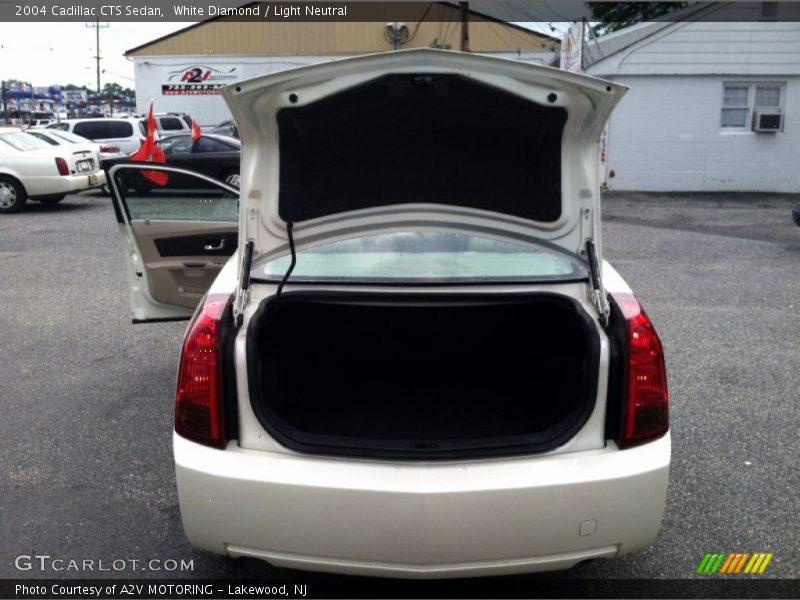 White Diamond / Light Neutral 2004 Cadillac CTS Sedan