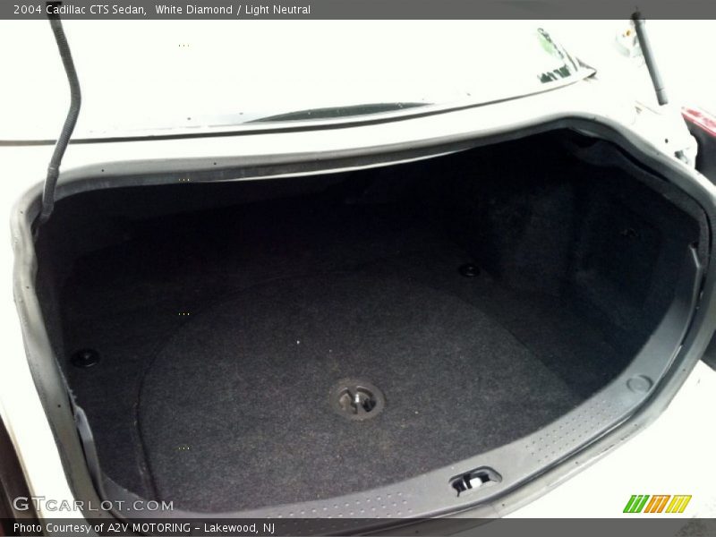 White Diamond / Light Neutral 2004 Cadillac CTS Sedan
