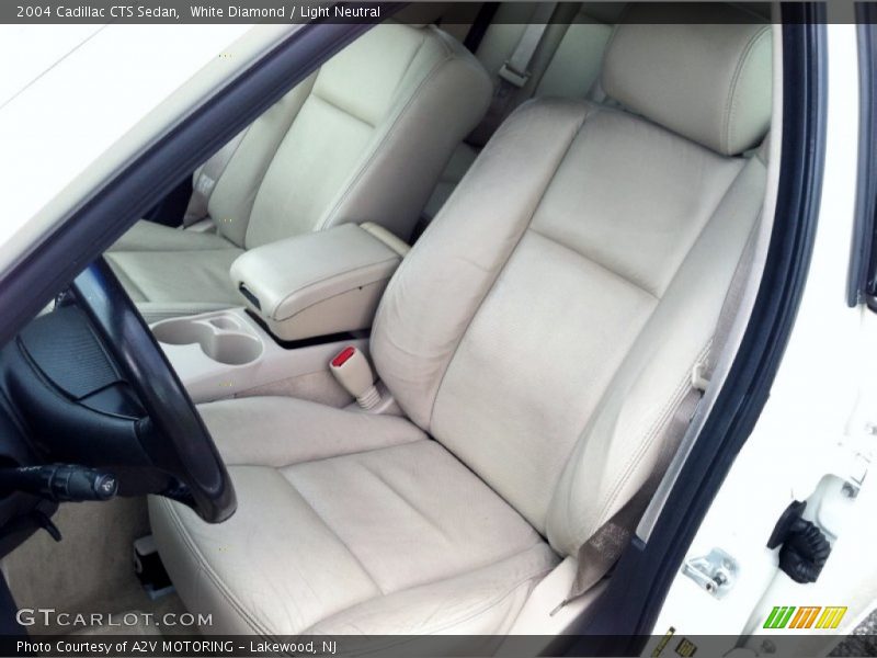 White Diamond / Light Neutral 2004 Cadillac CTS Sedan