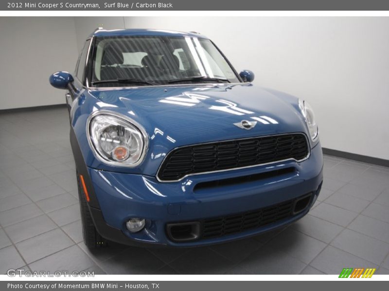Surf Blue / Carbon Black 2012 Mini Cooper S Countryman