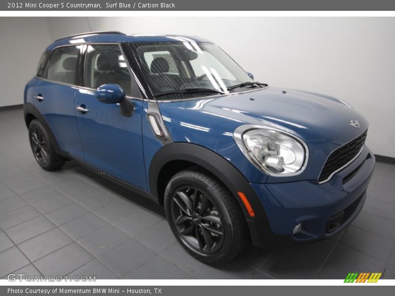 Surf Blue / Carbon Black 2012 Mini Cooper S Countryman