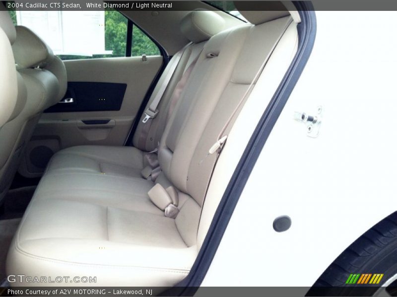 White Diamond / Light Neutral 2004 Cadillac CTS Sedan