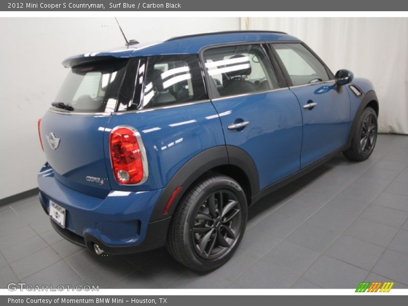 Surf Blue / Carbon Black 2012 Mini Cooper S Countryman