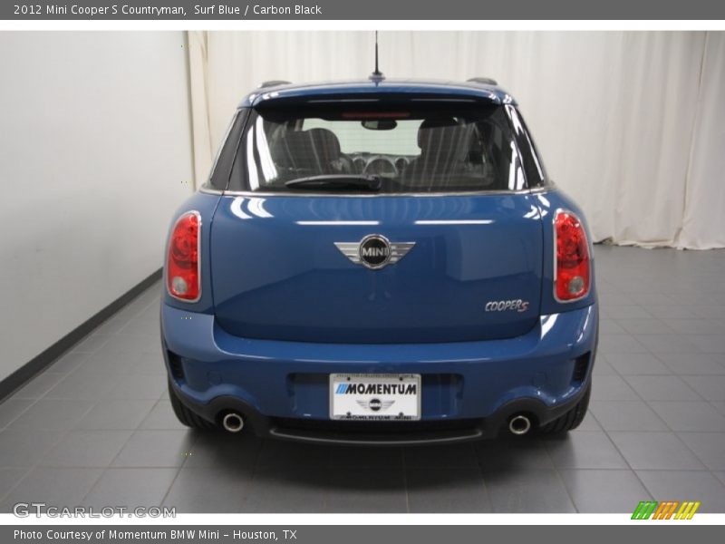 Surf Blue / Carbon Black 2012 Mini Cooper S Countryman