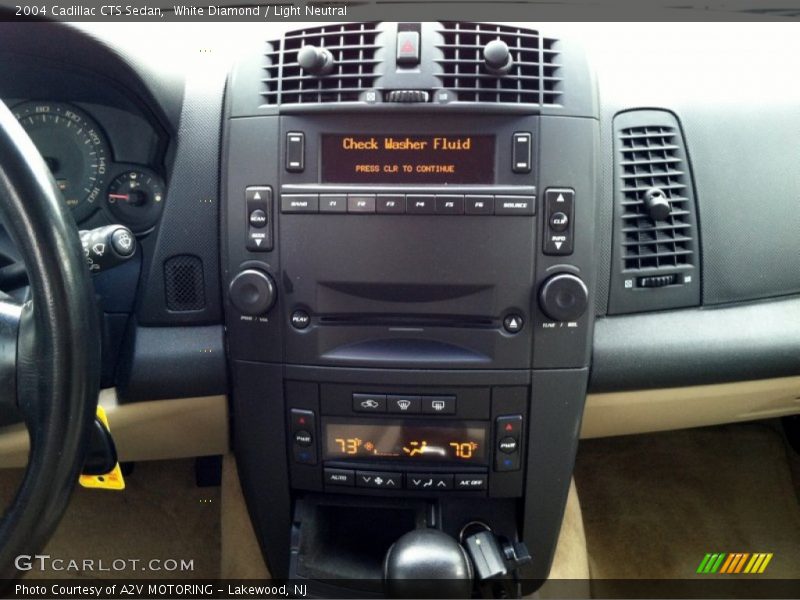 White Diamond / Light Neutral 2004 Cadillac CTS Sedan