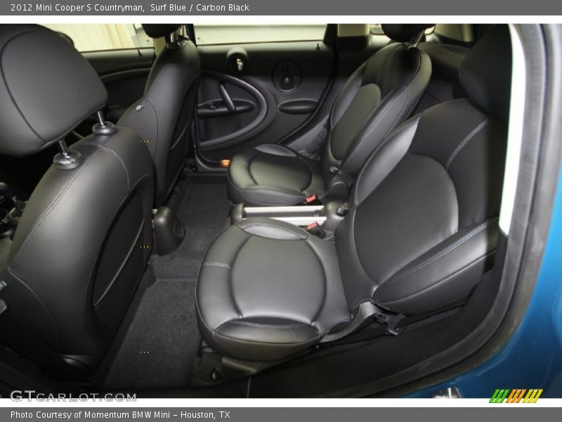  2012 Cooper S Countryman Carbon Black Interior