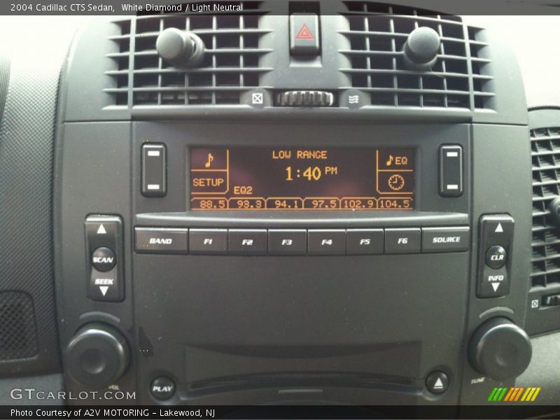 White Diamond / Light Neutral 2004 Cadillac CTS Sedan
