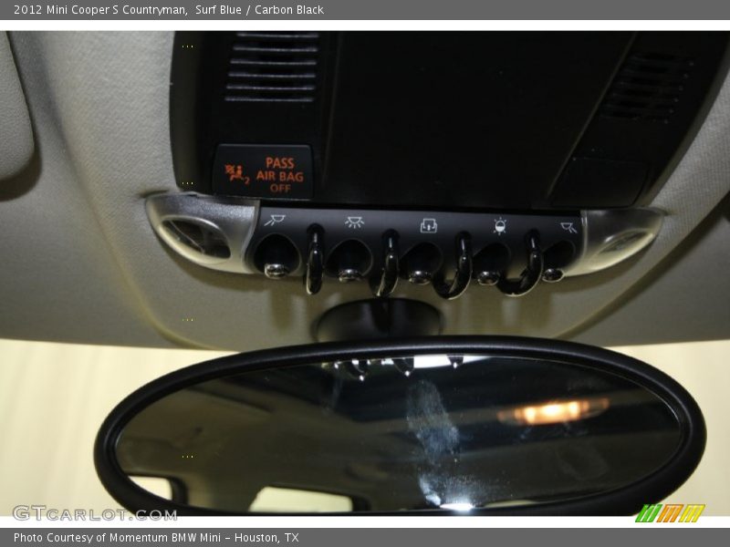 Surf Blue / Carbon Black 2012 Mini Cooper S Countryman