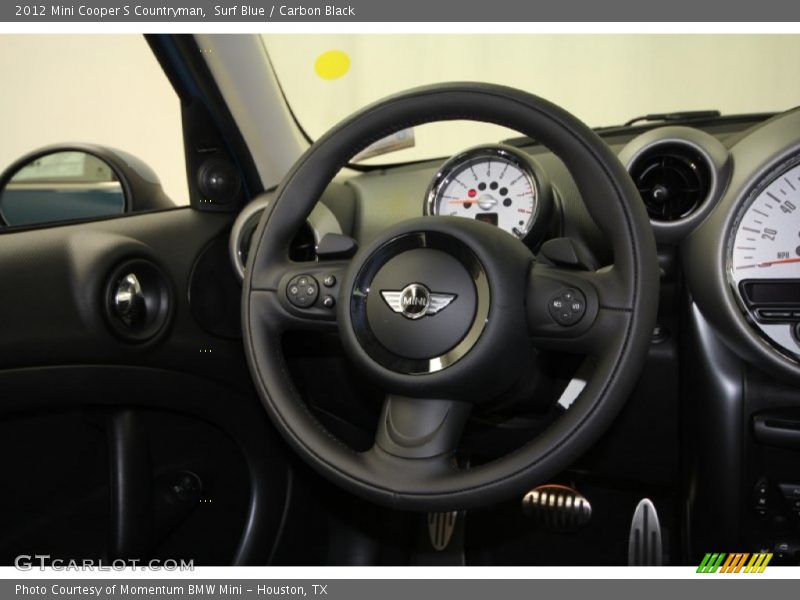 Surf Blue / Carbon Black 2012 Mini Cooper S Countryman